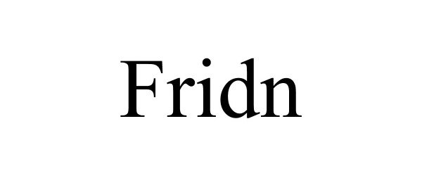  FRIDN