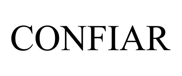 Trademark Logo CONFIAR