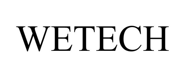 Trademark Logo WETECH