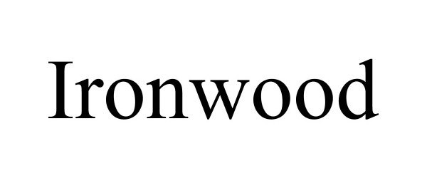 Trademark Logo IRONWOOD