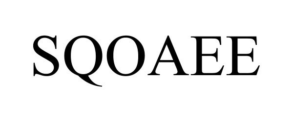 Trademark Logo SQOAEE