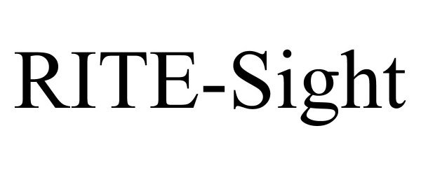 Trademark Logo RITE-SIGHT