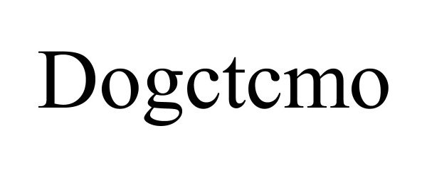 Trademark Logo DOGCTCMO