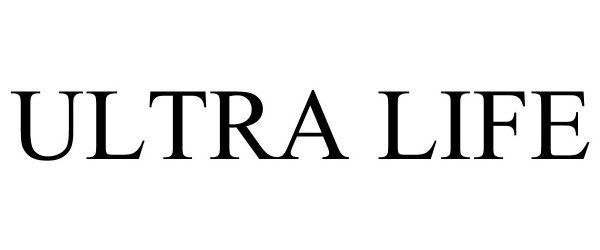 Trademark Logo ULTRA LIFE