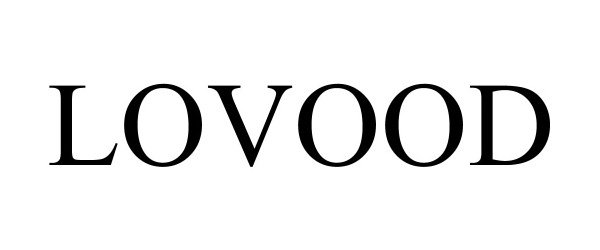Trademark Logo LOVOOD
