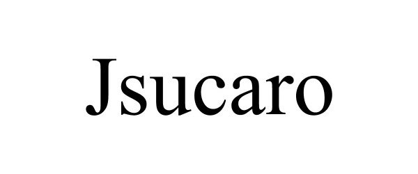 Trademark Logo JSUCARO
