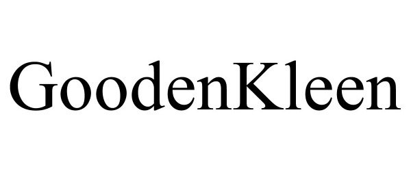  GOODENKLEEN