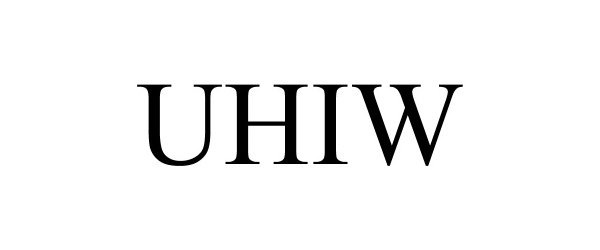 Trademark Logo UHIW