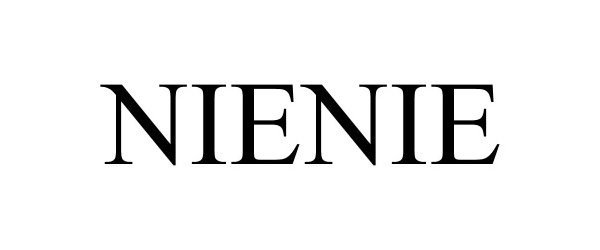 Trademark Logo NIENIE