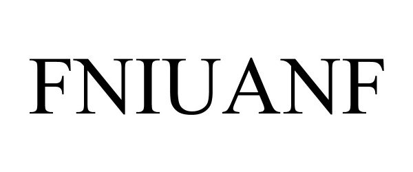 Trademark Logo FNIUANF