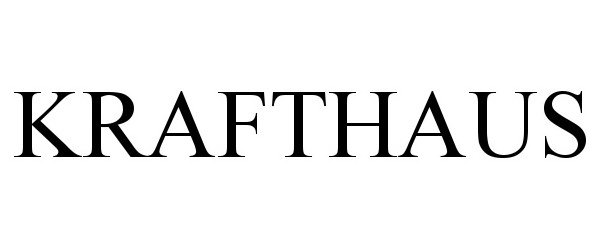 Trademark Logo KRAFTHAUS