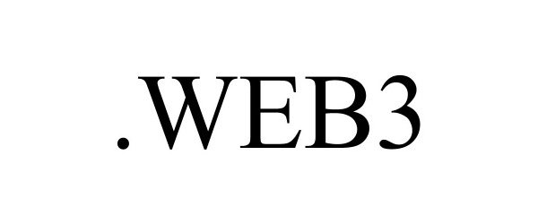 Trademark Logo .WEB3