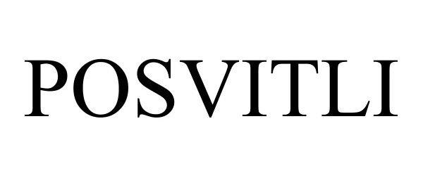 Trademark Logo POSVITLI