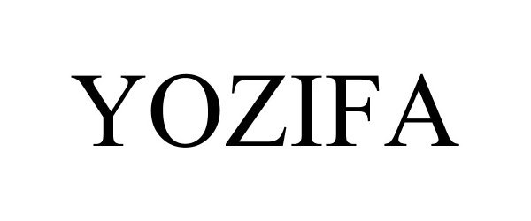 Trademark Logo YOZIFA