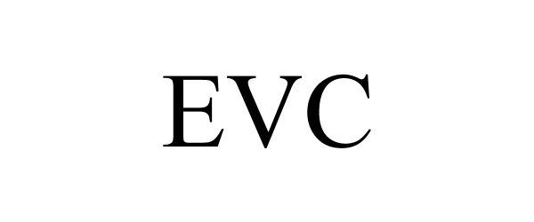 Trademark Logo EVC