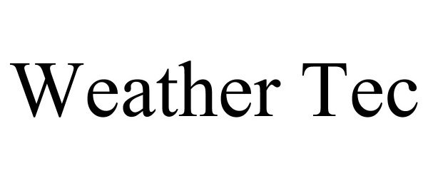 Trademark Logo WEATHER TEC