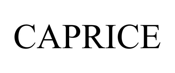 Trademark Logo CAPRICE