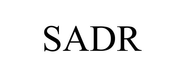  SADR