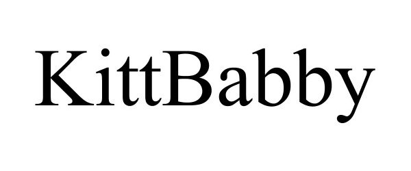 Trademark Logo KITTBABBY