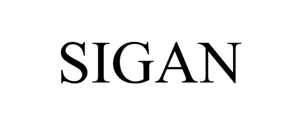 Trademark Logo SIGAN
