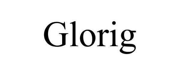 Trademark Logo GLORIG