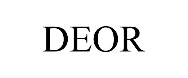 Trademark Logo DEOR