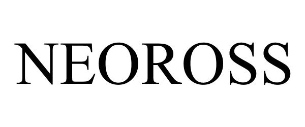 Trademark Logo NEOROSS
