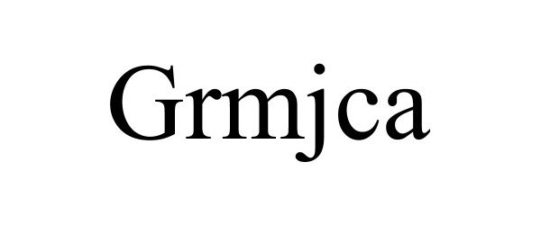 Trademark Logo GRMJCA