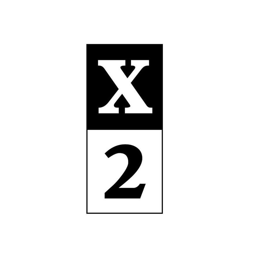 Trademark Logo X2