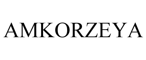 Trademark Logo AMKORZEYA