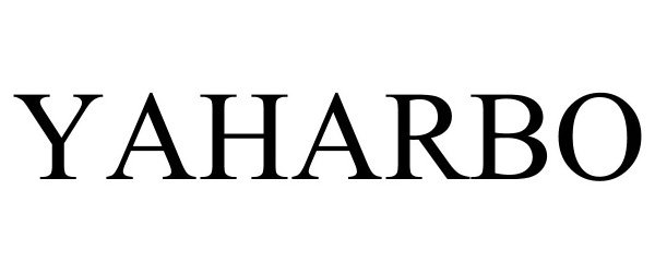 Trademark Logo YAHARBO
