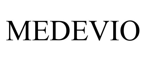 Trademark Logo MEDEVIO