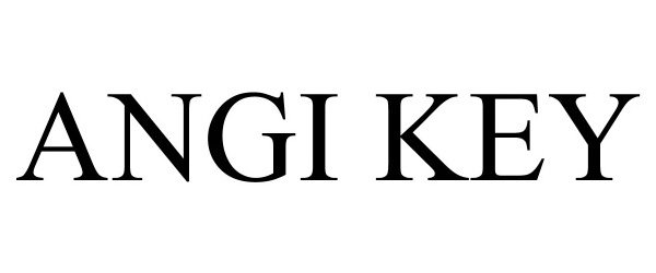 Trademark Logo ANGI KEY