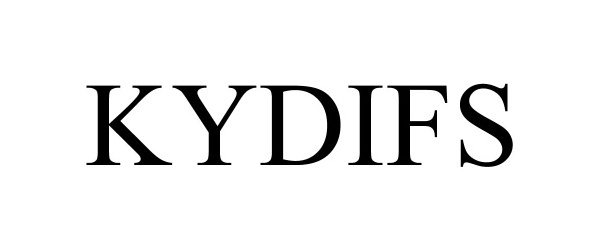 Trademark Logo KYDIFS