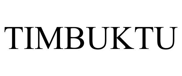 Trademark Logo TIMBUKTU