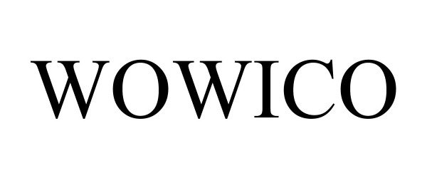 Trademark Logo WOWICO