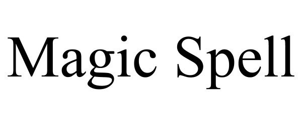 Trademark Logo MAGIC SPELL