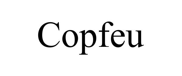 Trademark Logo COPFEU