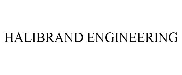  HALIBRAND ENGINEERING