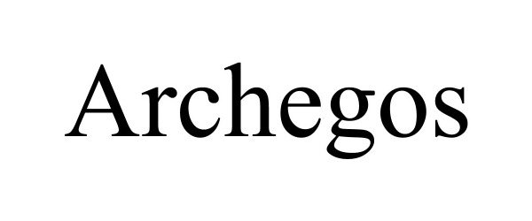 Trademark Logo ARCHEGOS