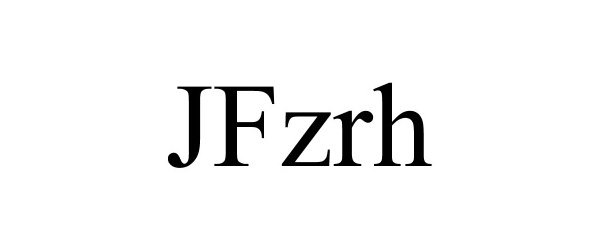 Trademark Logo JFZRH