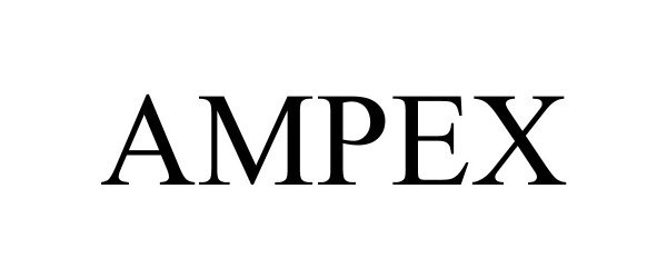Trademark Logo AMPEX