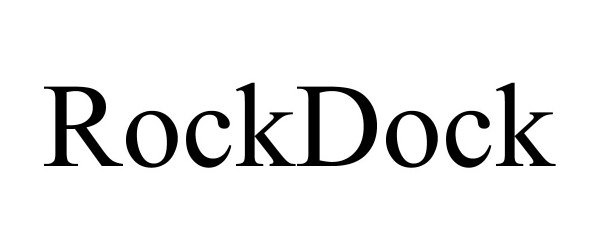 Trademark Logo ROCKDOCK