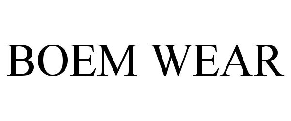  BOEM WEAR