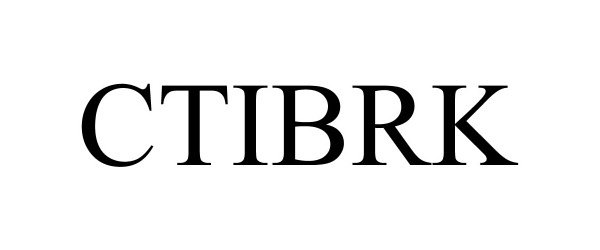 Trademark Logo CTIBRK