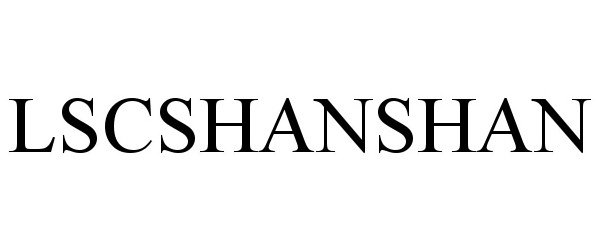 Trademark Logo LSCSHANSHAN