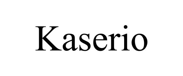 Trademark Logo KASERIO