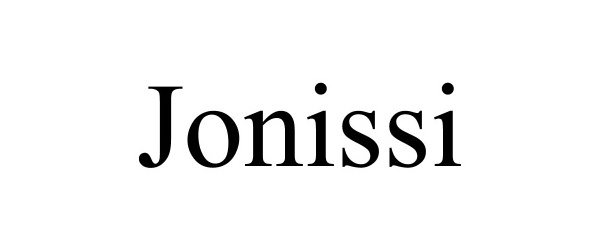 Trademark Logo JONISSI