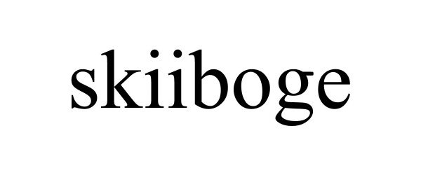 Trademark Logo SKIIBOGE