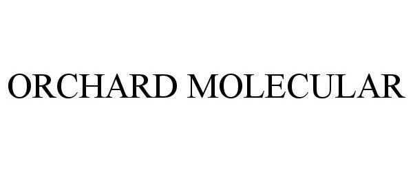 Trademark Logo ORCHARD MOLECULAR